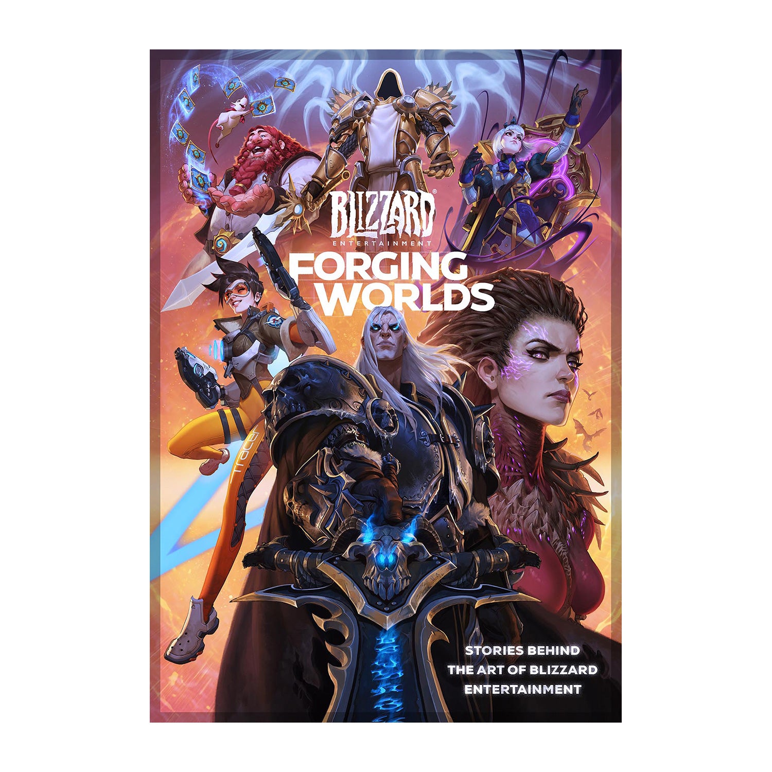 Blizzard Entertainment: Forging Worlds - Stories Behind the Art of Blizzard Entertainment in Blue - Front View
