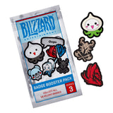 Blizzard Series 3  Blind Badge Booster Pack in Black - Front View