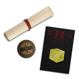 Diablo II: Resurrected 3xLP Deluxe Box Set - Front View of Items Included in Box Set