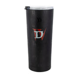 Diablo IV 24oz Stainless Steel Tumbler in Black - Back View