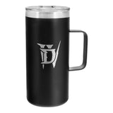 Diablo 18 oz Stainless Steel Mug - Front View