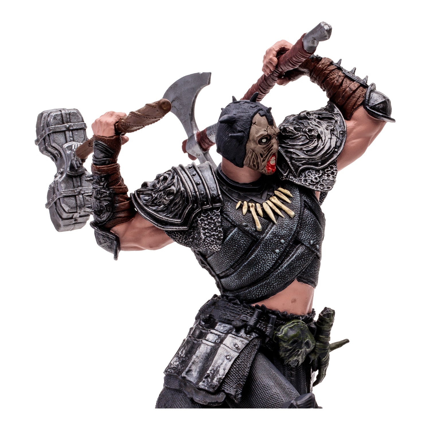 Diablo IV Common Death Blow Barbarian 7 in Action Figure - Close Up View