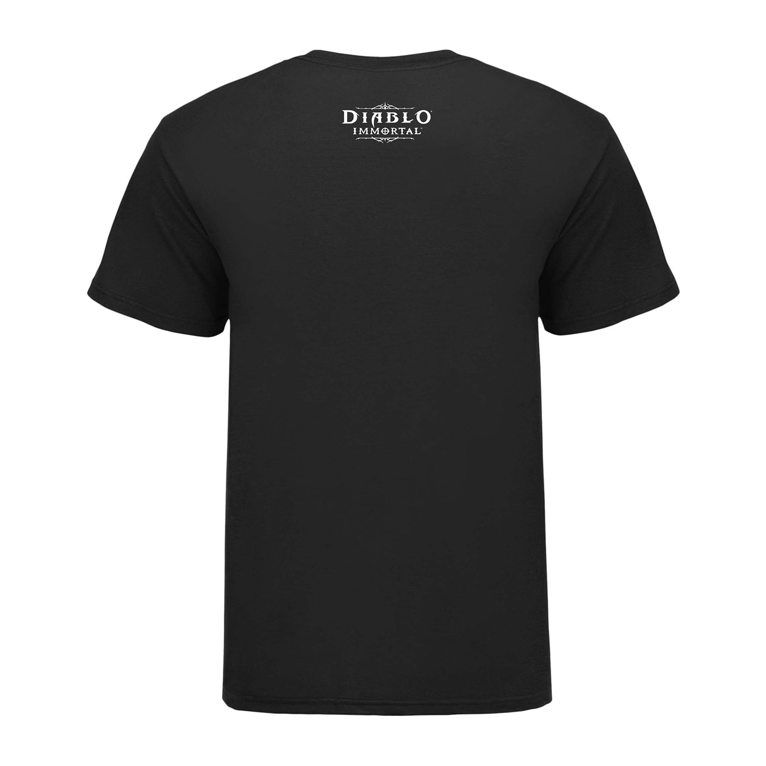Diablo Immortal Crusader Urban Edge Black T-Shirt - Back View