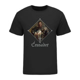 Diablo Immortal Crusader Urban Edge Black T-Shirt - Front View