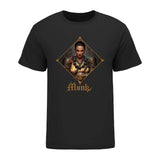 Diablo Immortal Monk Urban Edge Black T-Shirt - Front View