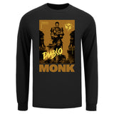 Diablo Immortal Monk High Contrast Black Long Sleeve T-Shirt - Front View