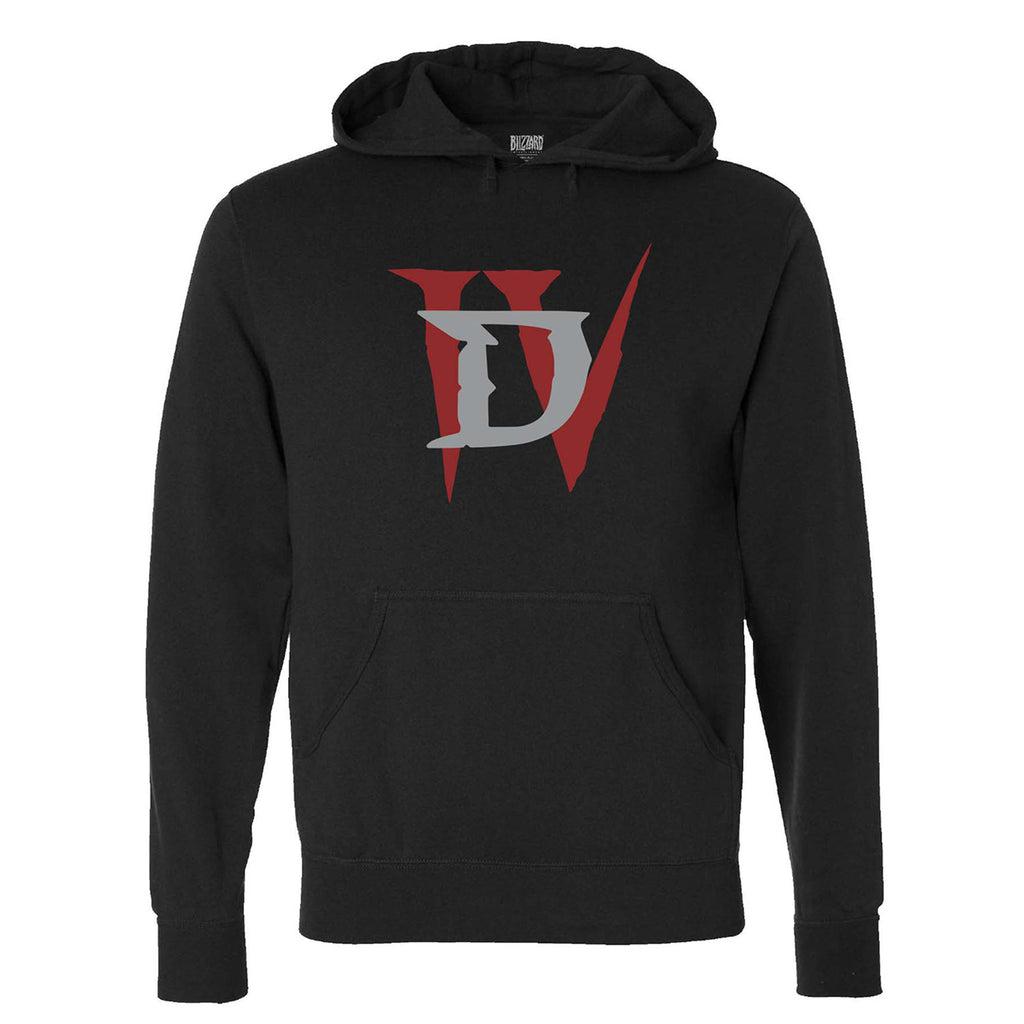 Diablo IV Full Color Icon Logo Black Hoodie – Blizzard Gear Store