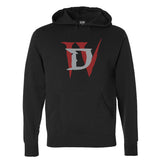 Diablo IV Full Color Icon Logo Black Hoodie - Front View