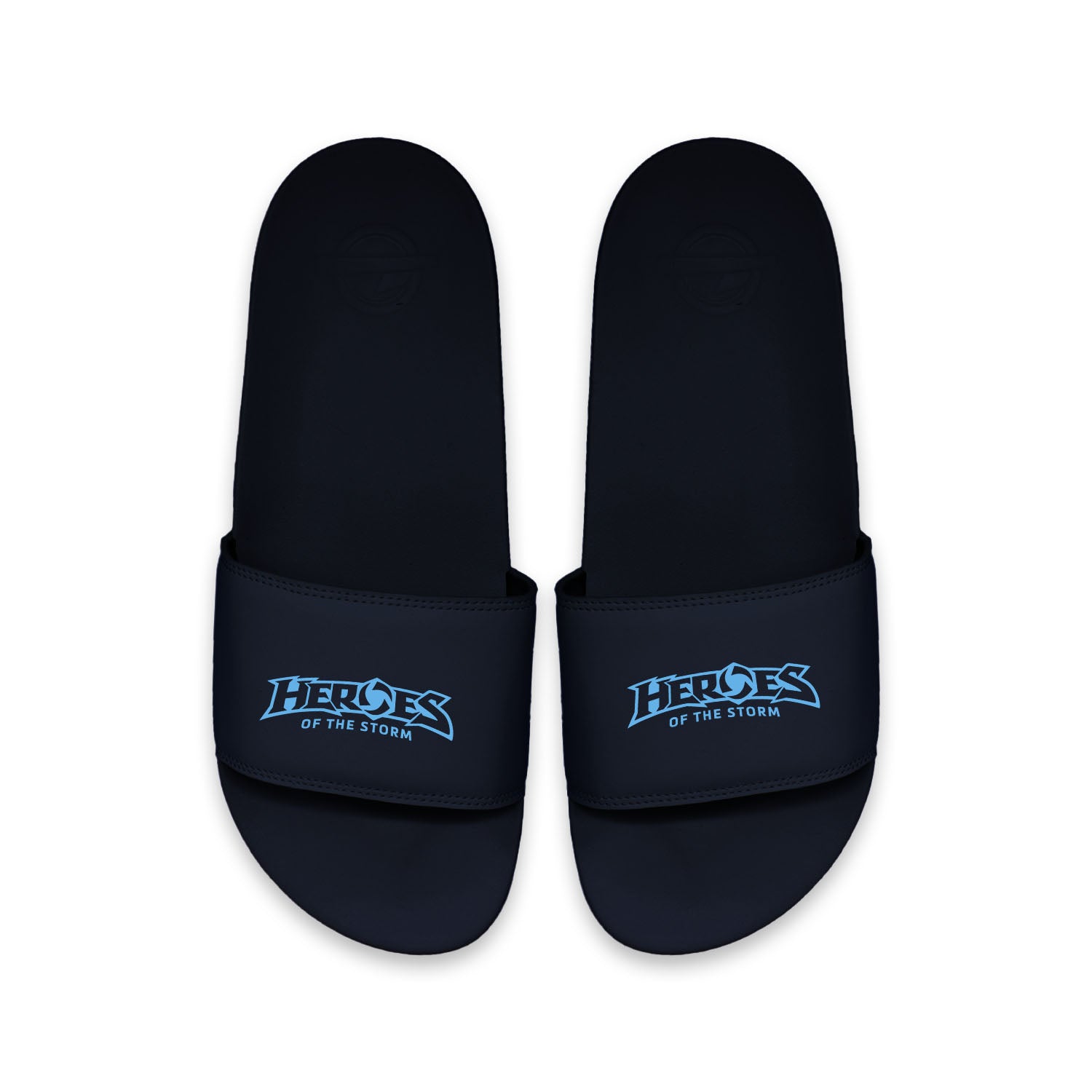 Heroes of the Storm Navy Logo Slides - Front View