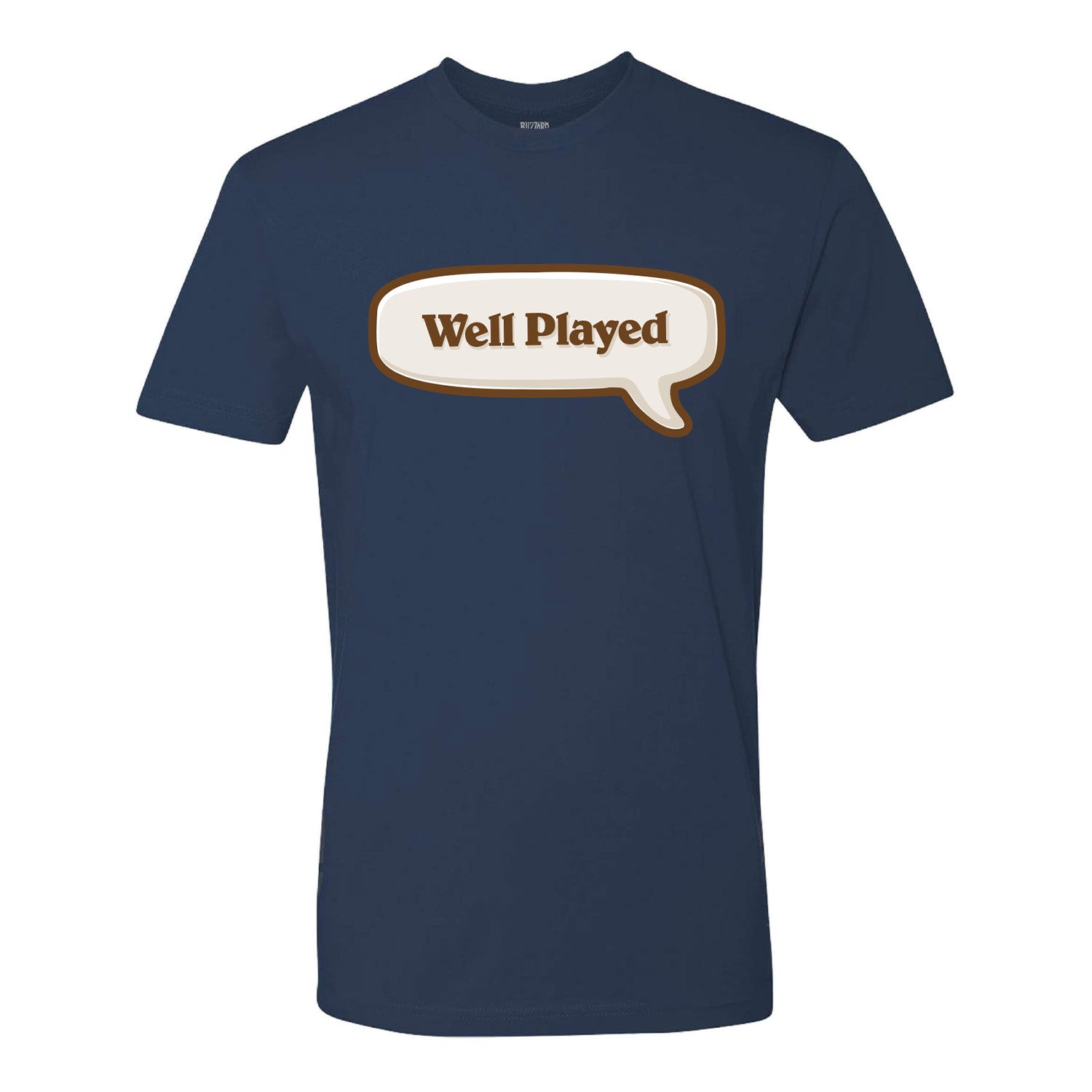 Hearthstone Well Played T-Shirt - Front View Indigo Version