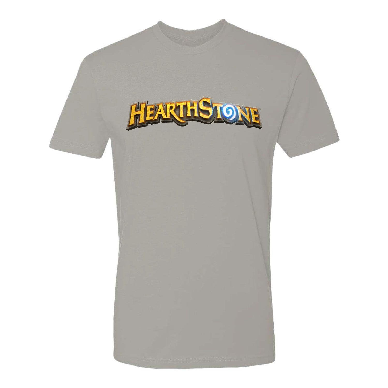 Hearthstone Logo T-Shirt - Front View Grey Version