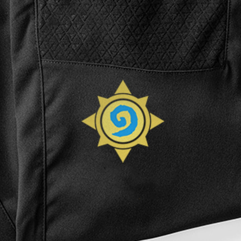 Hearthstone POINT3 DRYV Black Joggers - Close Up View