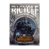 World of Warcraft Wrath of the Lich King Bicycle Card Deck - Front View of Packaging