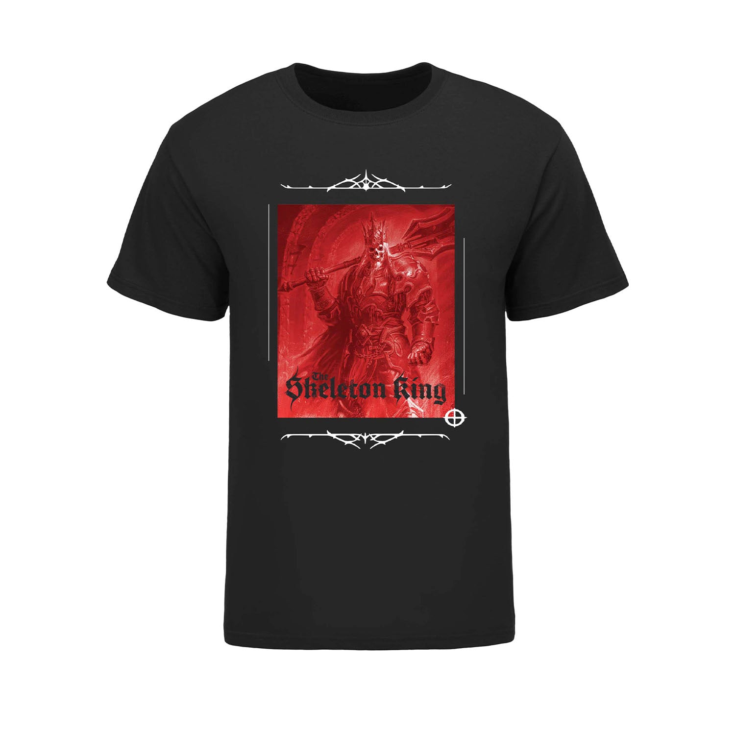 Diablo Immortal Skeleton King Black T-Shirt - Front View
