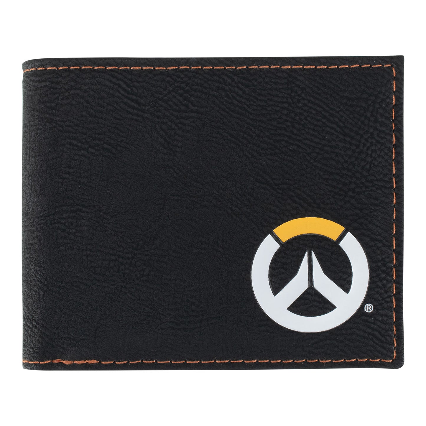 Overwatch Logo Black Bifold Wallet - Front View