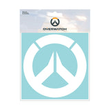 Overwatch White Logo J!NX Decal - Front View