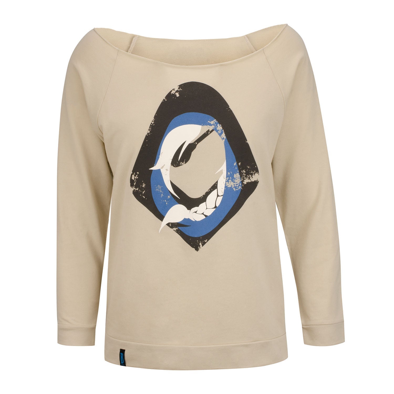 Overwatch Ana Women's Natural Long Sleeve T-Shirt - Front View