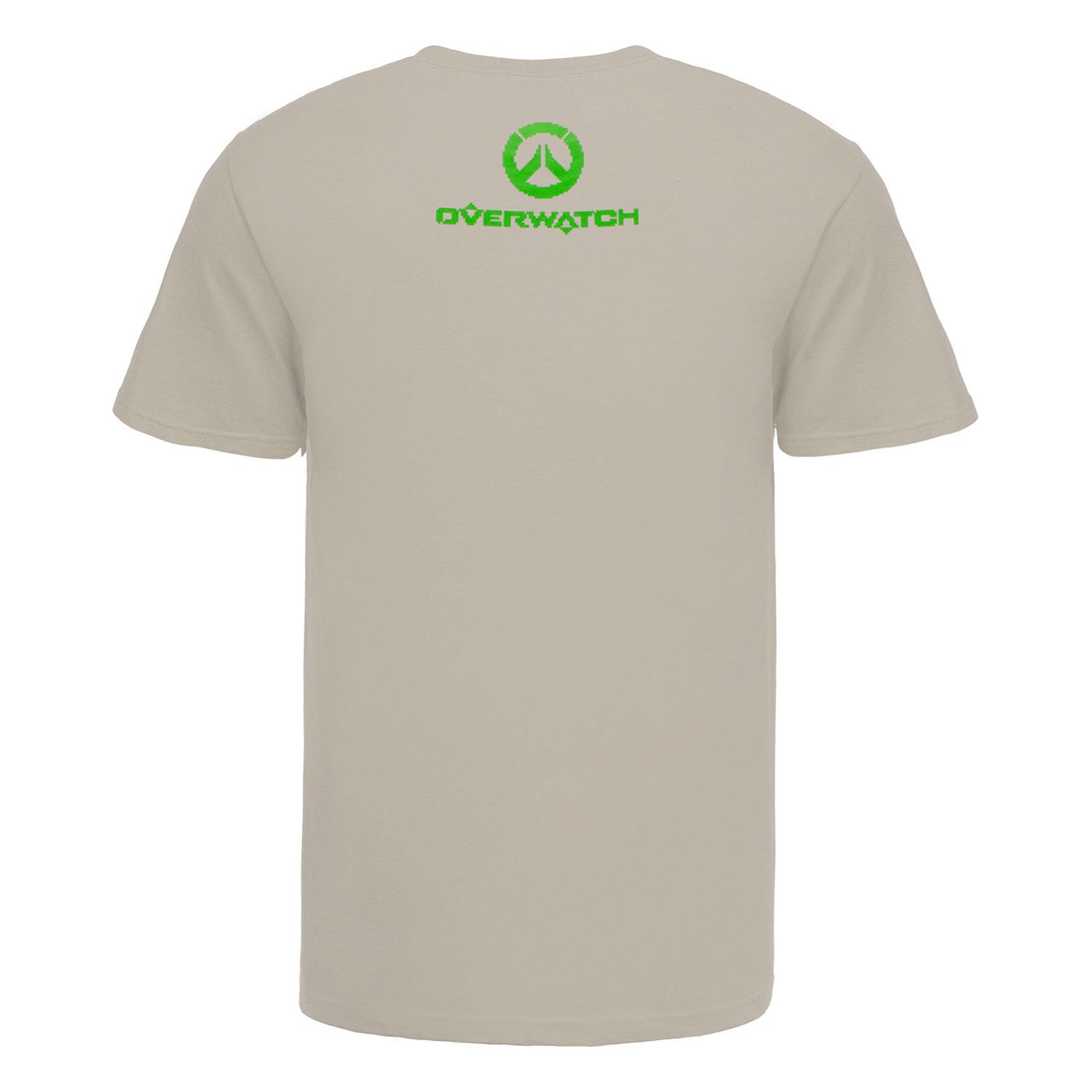 Overwatch Genji White Pixel T-Shirt - Back View