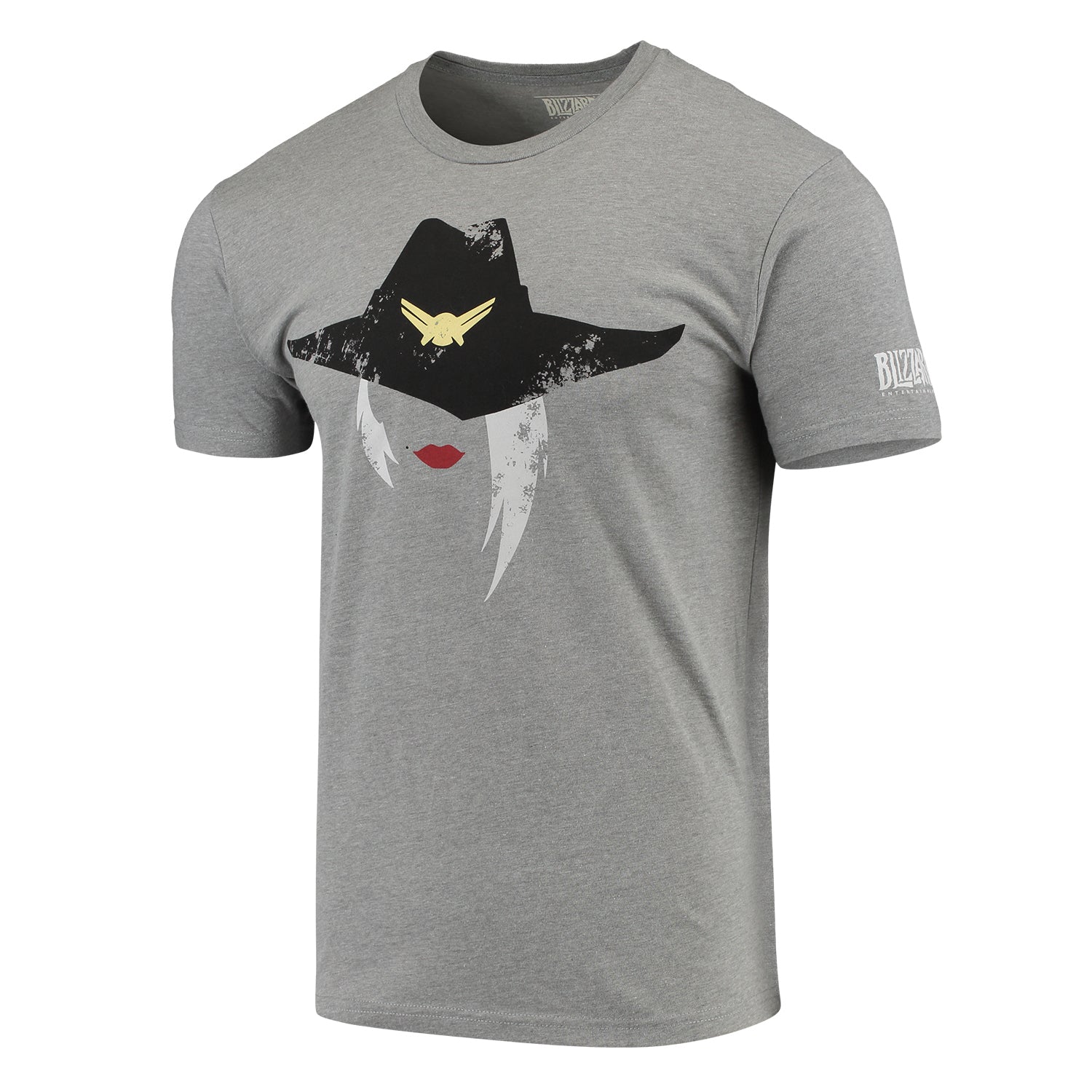 Overwatch Ashe Hero Grey T-Shirt - Front View