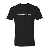 Overwatch 2 Wordmark Logo Black T-Shirt - Front View