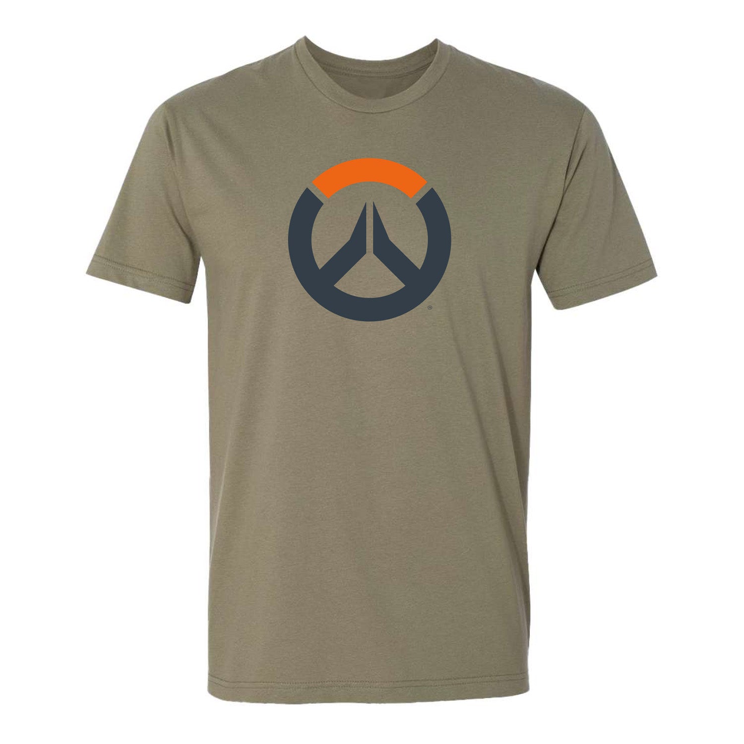 Overwatch 2 Sigil Logo Olive Green T-Shirt - Front View