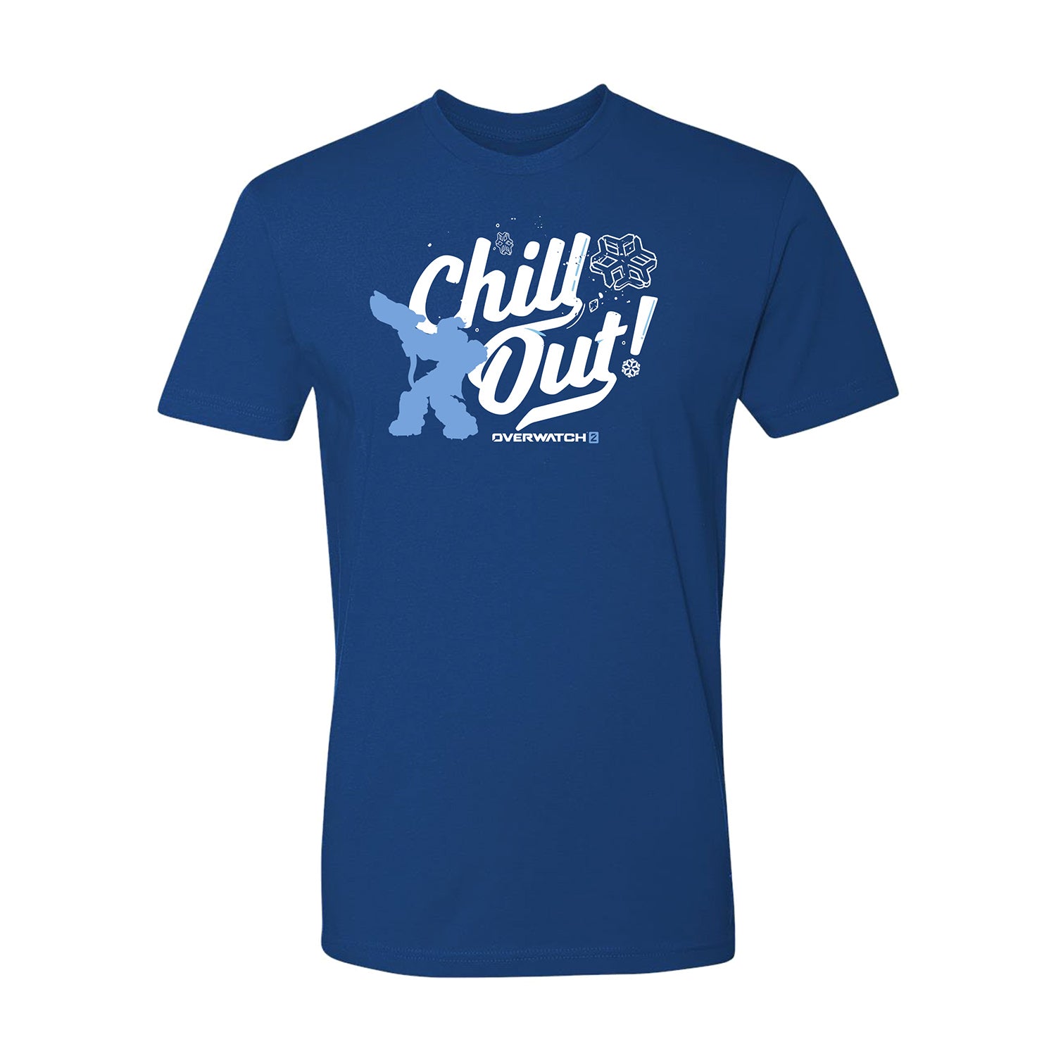 Overwatch 2 Mei Chill Out Royal Blue T-Shirt - Front View
