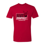 Overwatch 2 Winston Rampage Red T-Shirt - Front View