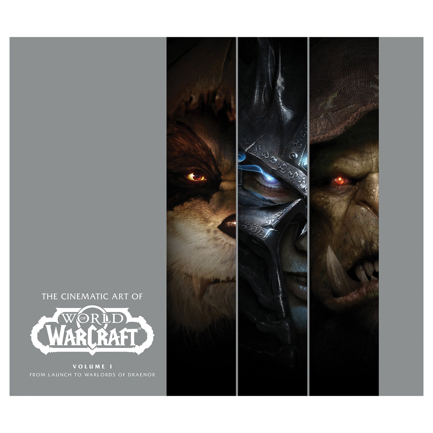 The Cinematic Art of World of Warcraft: Volume 1 in Gray - Front View