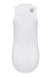 World of Warcraft Women's White Tank Top - Back View with Logo on Shoulder