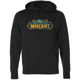 World of Warcraft Logo Hoodie - Front View Black Version