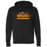 World of Warcraft Cataclysm Logo Black Hoodie - Front View
