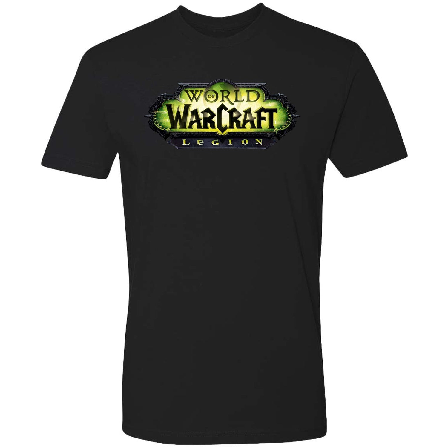 World of Warcraft Legion Logo Black T-Shirt - Front View