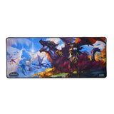 World of Warcraft Dragonflight Gaming Desk Mat - Front View
