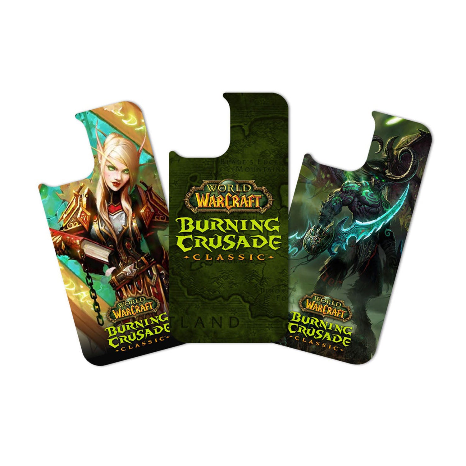World of Warcraft Burning Crusade Classic V1 InfiniteSwap Pack in Black - Front View