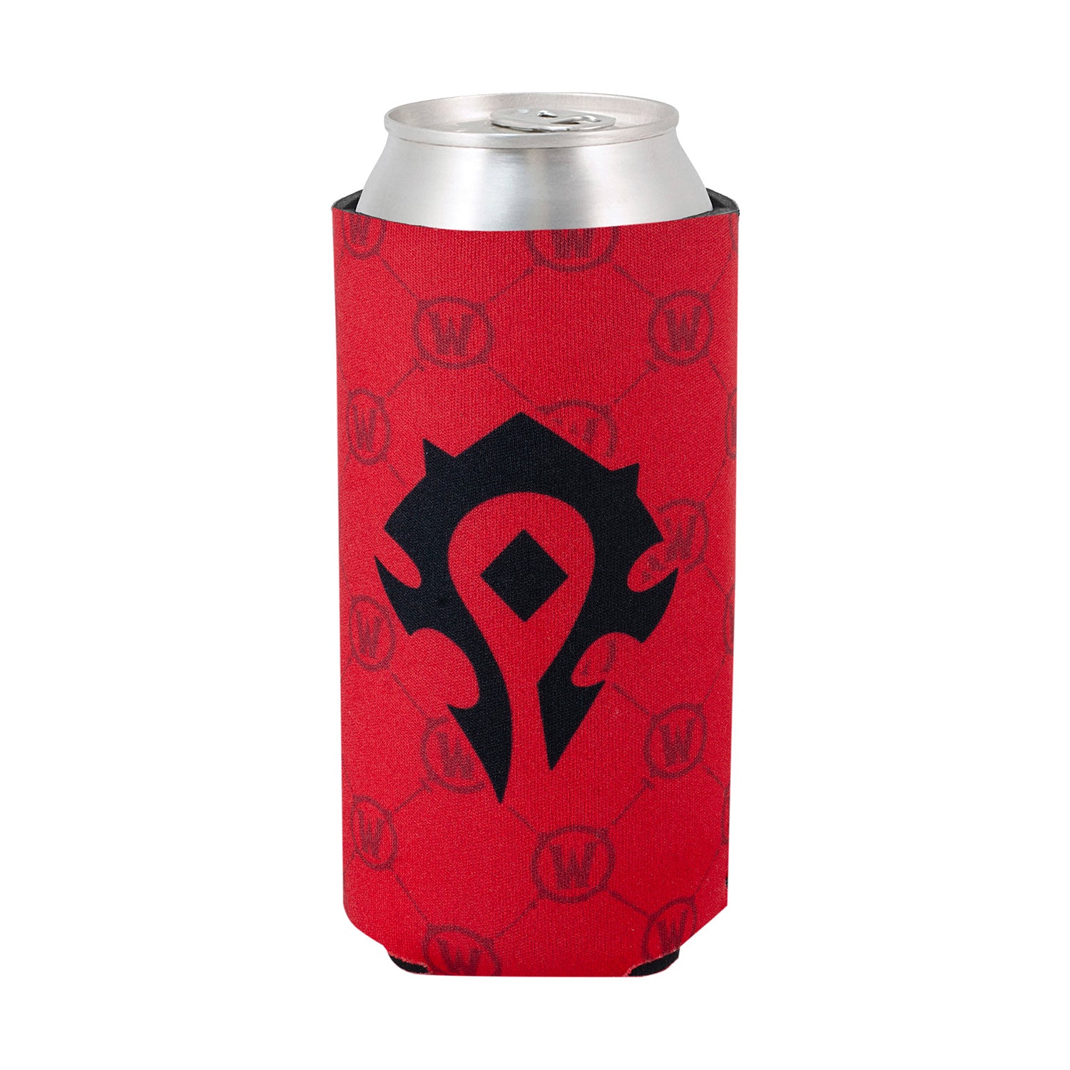 World of Warcraft Horde 16oz Can Cooler - Front View