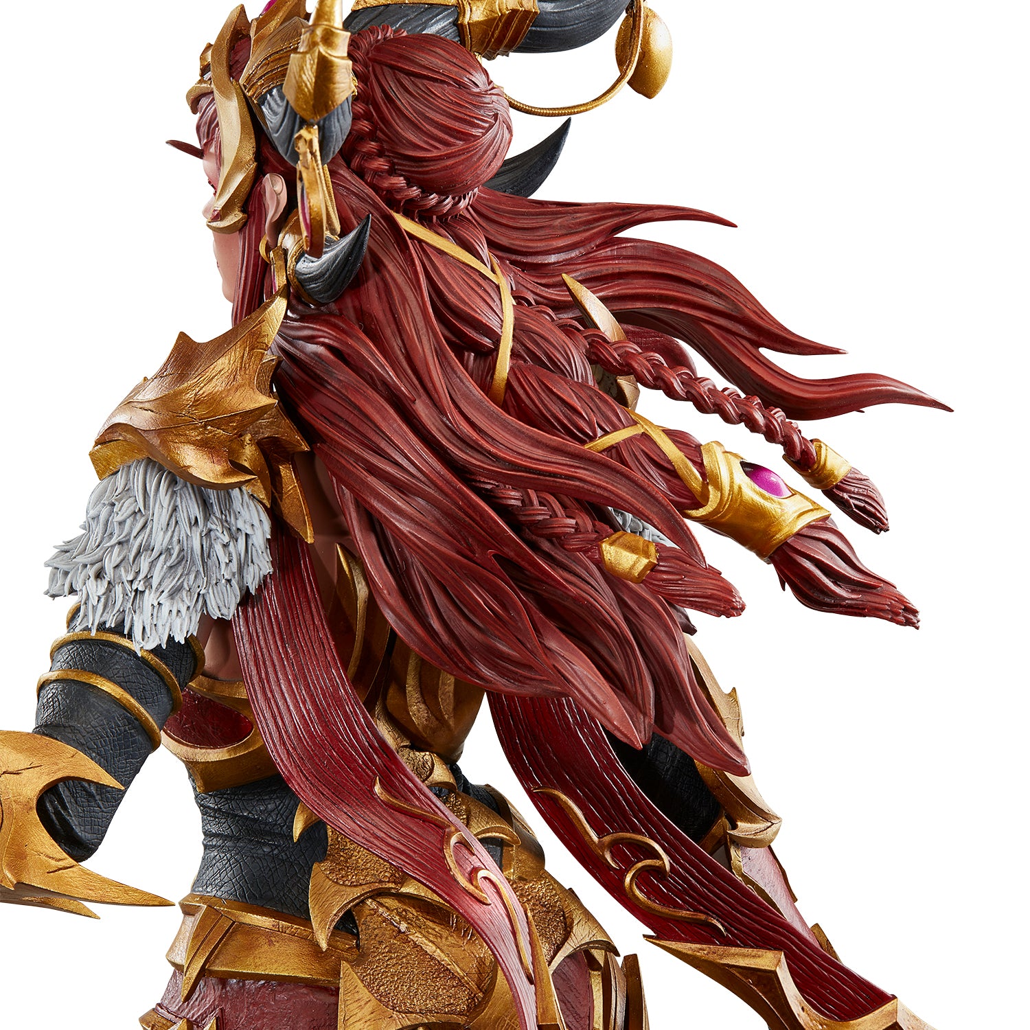 World of Warcraft Alexstrasza 20in Statue - Close Up of Back Side View
