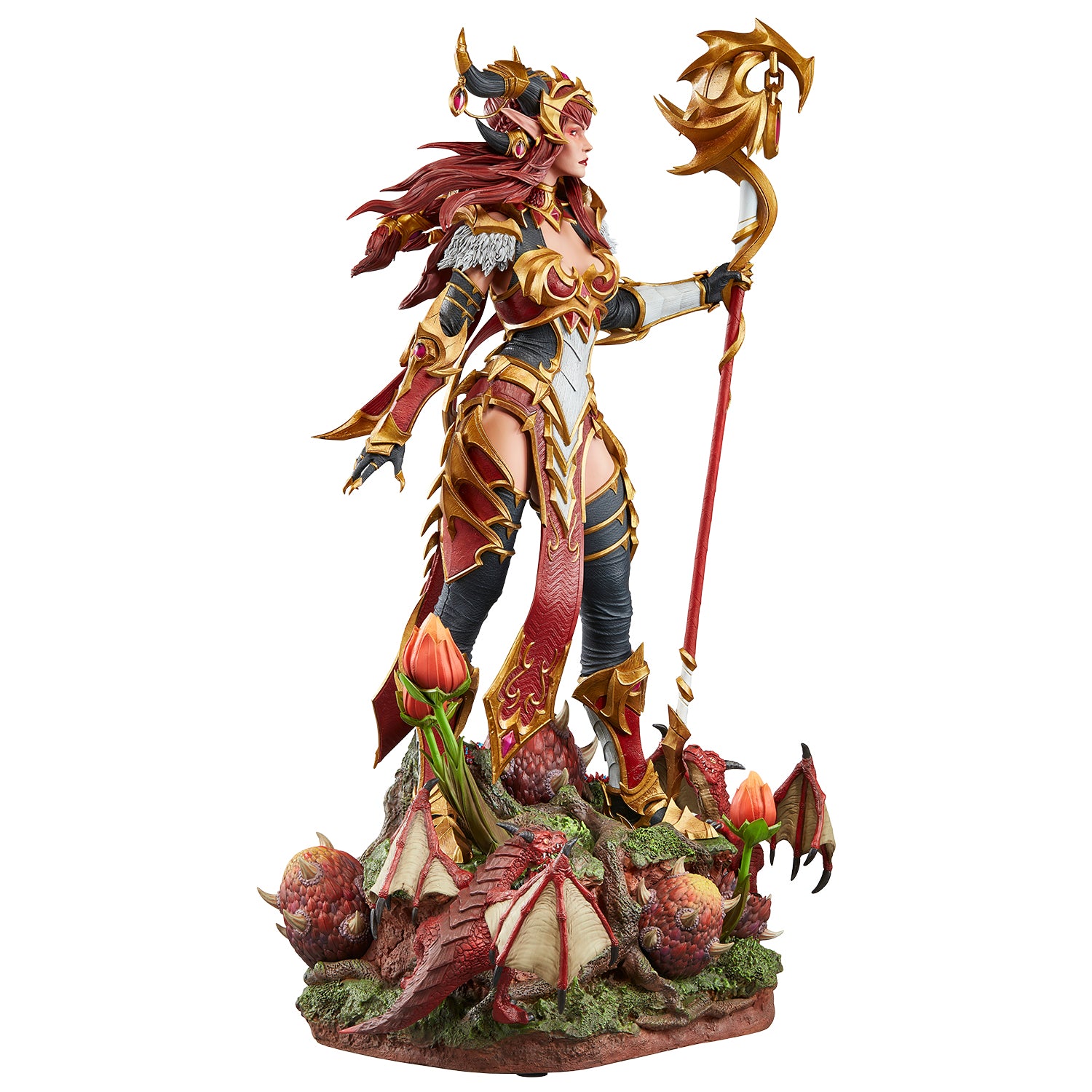 World of Warcraft Alexstrasza 20in Statue - Front Side View