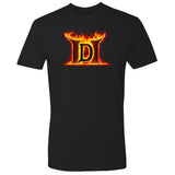 Diablo II Icon Black T-Shirt - Front View
