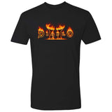 Diablo II Logo T-Shirt - Front View Black Version
