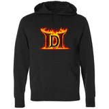 Diablo II Icon Black Hoodie - Front View