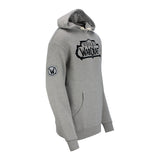 World of Warcraft Heavy Weight Patch Grey Pullover Hoodie - Right Side View