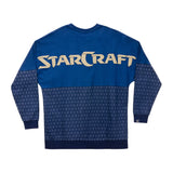 StarCraft Billboard Long Sleeve Blue T-Shirt - Back View