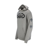 World of Warcraft Heavy Weight Patch Grey Pullover Hoodie - Left Side View